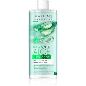 Eveline Cosmetics Organic Aloe+Collagen čisticí micelární voda 500 ml