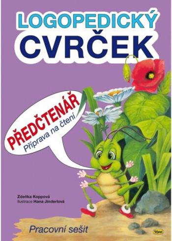 Logopedický Cvrček Předčtenář - Zdeňka Koppová