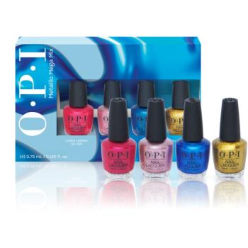 OPI Metalic Mega Mix Nail Lacquer dárková sada na nehty