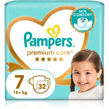 Pampers Premium Care Size 7 jednorázové pleny 15+ kg 32 ks