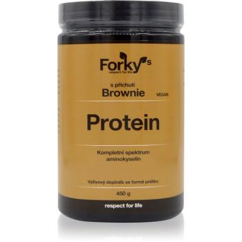 Forky’s Protein rostlinný protein příchuť Brownie 450 g