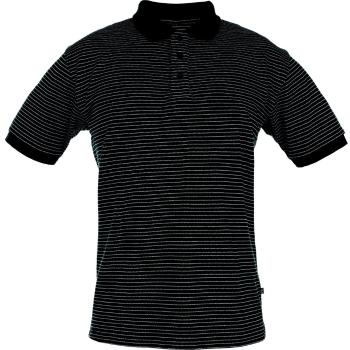 Cerva Antistatická polokošile s krátkým rukávem NOYO ESD - Černá | 3XL