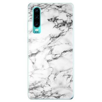 Odolné silikonové pouzdro iSaprio - White Marble 01 - Huawei P30