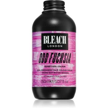 Bleach London Super Cool semi-permanentní barva na vlasy odstín Odd Fuchsia 150 ml