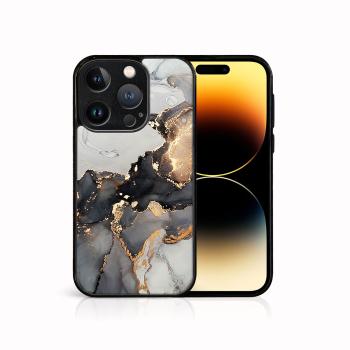 MY ART Ochranný kryt pre Apple iPhone 15 Pro GREY MARBLE (140)