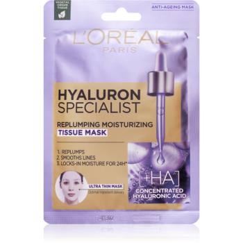 L’Oréal Paris Hyaluron Specialist plátýnková maska 28 g