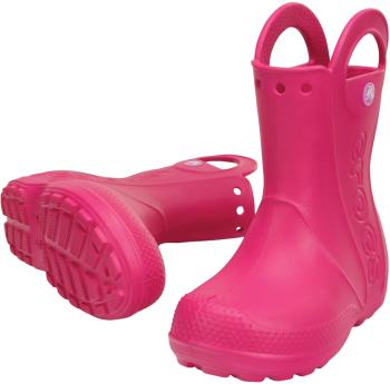 Crocs Kids' Crocs Handle It Rain Holínky Candy Pink 23-24