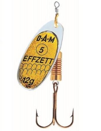 Dam třpytka effzett standard spinner reflex gold-velikost 6 hmotnost 20 g