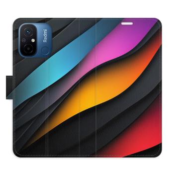 Flipové pouzdro iSaprio - Color Waves - Xiaomi Redmi 12C