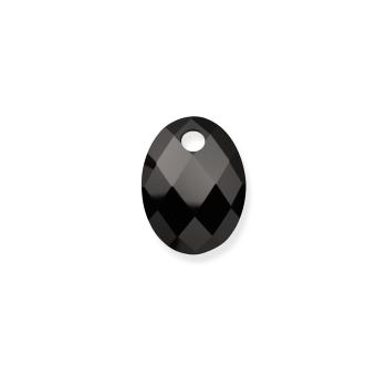 Sparkling Jewels Oválný přívěsek z černého onyxu PENGEM07-MO