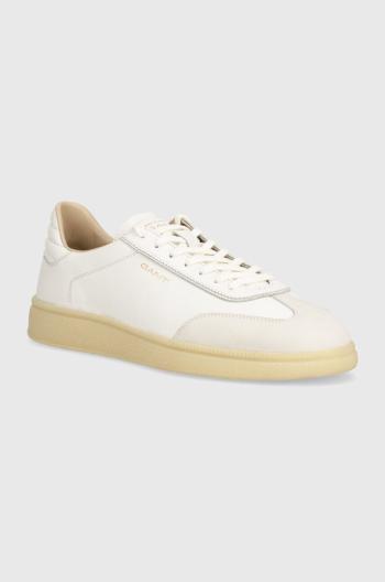 Kožené sneakers boty Gant Cuzmo bílá barva, 28631480.G29