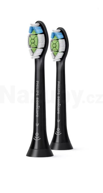 Philips Sonicare HX6062/13 Optimal White Standard Black náhradní hlavice 2 ks