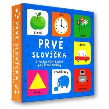 Prvé slovíčka - 9 malých knižočiek pre malé ručičky (978-80-8107-824-8)