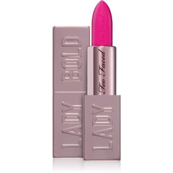 Too Faced Lady Bold Cream Lipstick krémová rtěnka pro dlouhotrvající efekt odstín Power Move 3,3 g