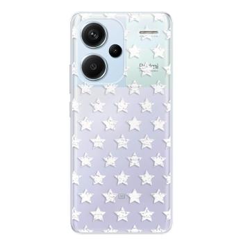 Odolné silikonové pouzdro iSaprio - Stars Pattern - white - Xiaomi Redmi Note 13 Pro+ 5G