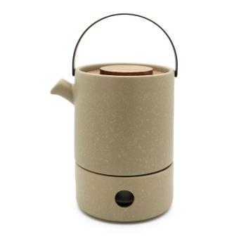 Szürkésbézs kerámia teázó szett Umea – Bredemeijer