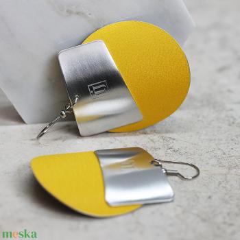 SAGA SUMMER YELLOW fülbevaló