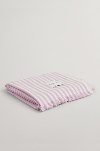 DEKA GANT LIGHT STRIPE THROW 130X180 SOOTHING LILAC