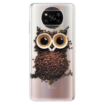 Odolné silikonové pouzdro iSaprio - Owl And Coffee - Xiaomi Poco X3 Pro / X3 NFC