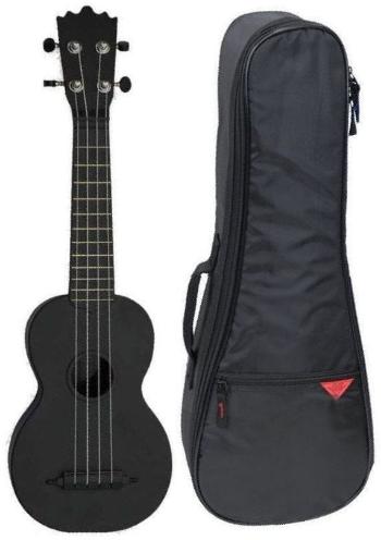 Pasadena WU-21X SET Matte Black Sopránové ukulele