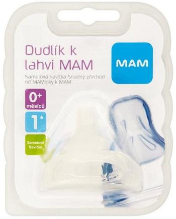 MAM Dudlík na fľašu V1- pomalý 0m.+ veľkosť. S