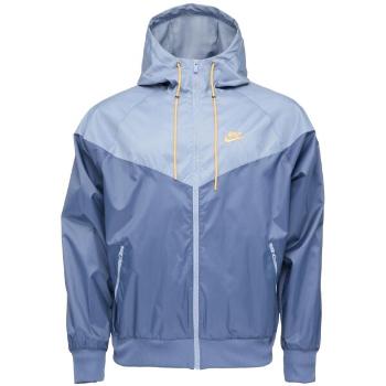 Nike HERITAGE ESSENTIALS WINDRUNNER Pánská bunda, modrá, velikost