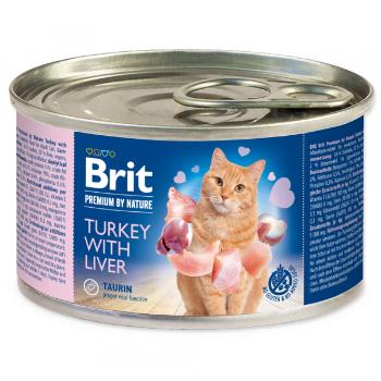 Konzerva Brit Premium by Nature Turkey with Liver 200g