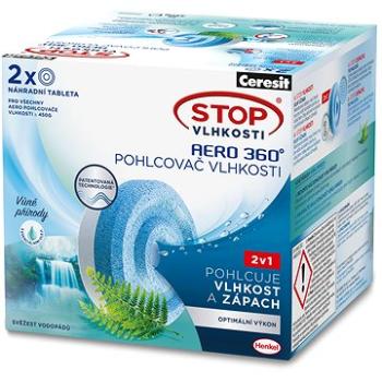 CERESIT STOP Vlhkosti AERO 360° Svěžest vodopádů náhradní tablety 2× 450 g (9000101124682)