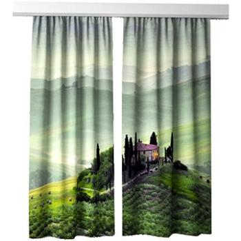 MyBestHome 3D dekorační závěs 126V TOSKÁNSKO 2x160x250 cm set 2 kusy (8596212007729)