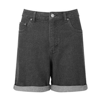 WOMBAT® Dámské džínové šortky - Černý denim | XL