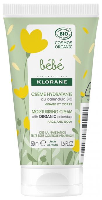 Klorane Hydratační krém s bio měsíčkem Bebe (Moisturising Cream) 50 ml