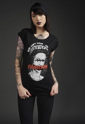 Urban Classics Ladies God Cant Save Tee black