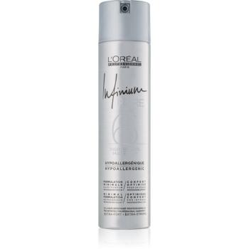 L’Oréal Professionnel Infinium Pure hypoalergenní lak na vlasy s extra silnou fixací bez parfemace 300 ml