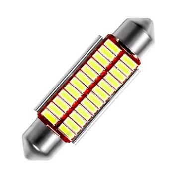 Rabel 24V 41 - 42 mm Canbus 24 smd 4014 C10W C15W SV8,5 bílá + stabilizátor (495)