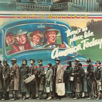 Curtis Mayfield - There's No Place Like America (Blue Coloured) (Limited Edition) (Reissue) (LP)