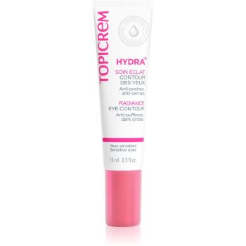 Topicrem UH FACE HYDRA+ Radiance Eye Contour rozjasňující oční krém proti kruhům pod očima 15 ml