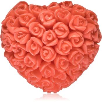 LaQ Happy Soaps Red Heart With Roses tuhé mýdlo 40 g