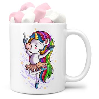 Hrnek Unicorn kadeřnice (Náplň hrníčku: Marshmallow)