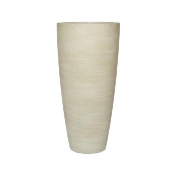 Květináč Dax, barva béžová, více velikostí - PotteryPots Velikost: XL - v. 99.5 cm, ⌀ 47 cm