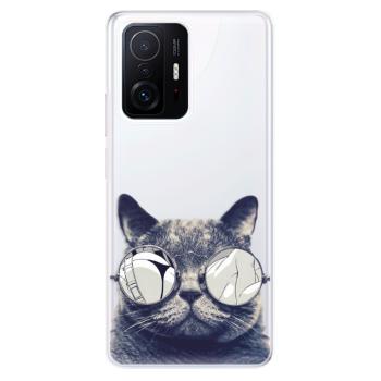 Odolné silikonové pouzdro iSaprio - Crazy Cat 01 - Xiaomi 11T / 11T Pro