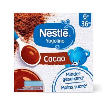 NESTLÉ Yogolino mléčný dezert s kakaem 4× 100 g (4005500029441)