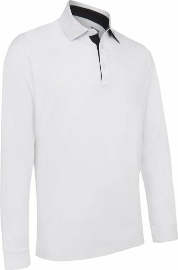 Callaway Mens Long Sleeve Performance Bright White M Polo košile