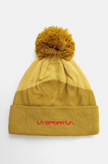 Čepice LA Sportiva Knitty žlutá barva, z husté pleteniny, Y58732735