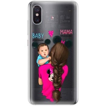 iSaprio Mama Mouse Brunette and Boy pro Xiaomi Mi 8 Pro (mmbruboy-TPU-Mi8pro)