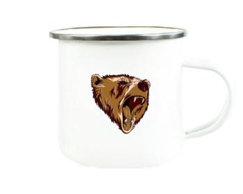 Plechový hrnek Grizzly