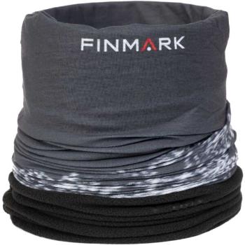 Finmark FSW-215 Multifunkční šátek s fleecem, tmavě šedá, velikost