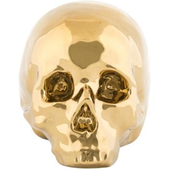 Porcelánová dekorace MEMORABILIA MY SKULL Seletti 25 cm zlatá