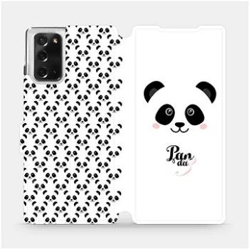 Flipové pouzdro na mobil Samsung Galaxy Note 20 - M030P Panda Amálka (5903516331598)