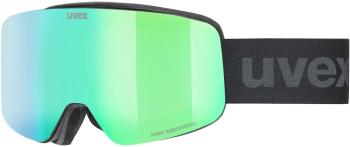 UVEX Pwdr FM Black Mat/Mirror Green Lyžařské brýle