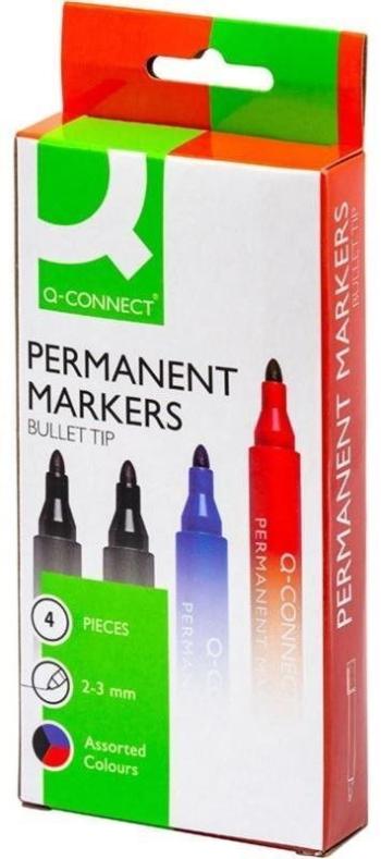 Marker Q-CONNECT PM-R 1,5-3 mm, 4 színből áll